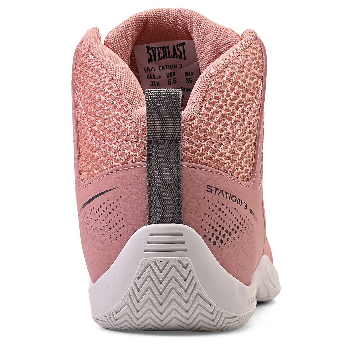 TÊNIS EVERLAST STATION 3 FEMININO ROSA/CINZA Rosa 7