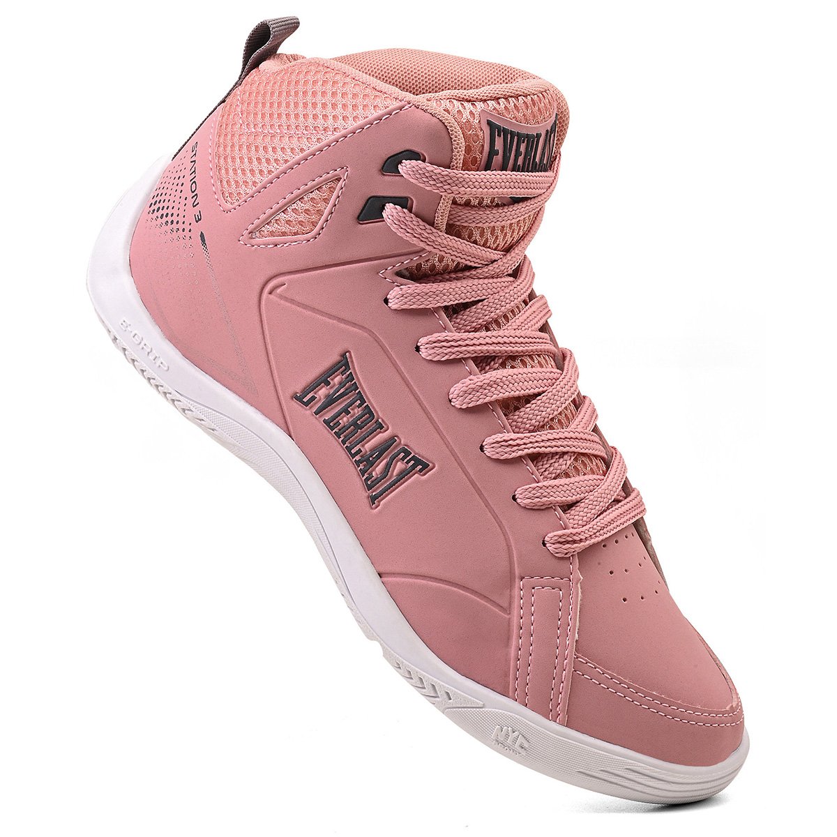 TÊNIS EVERLAST STATION 3 FEMININO ROSA/CINZA