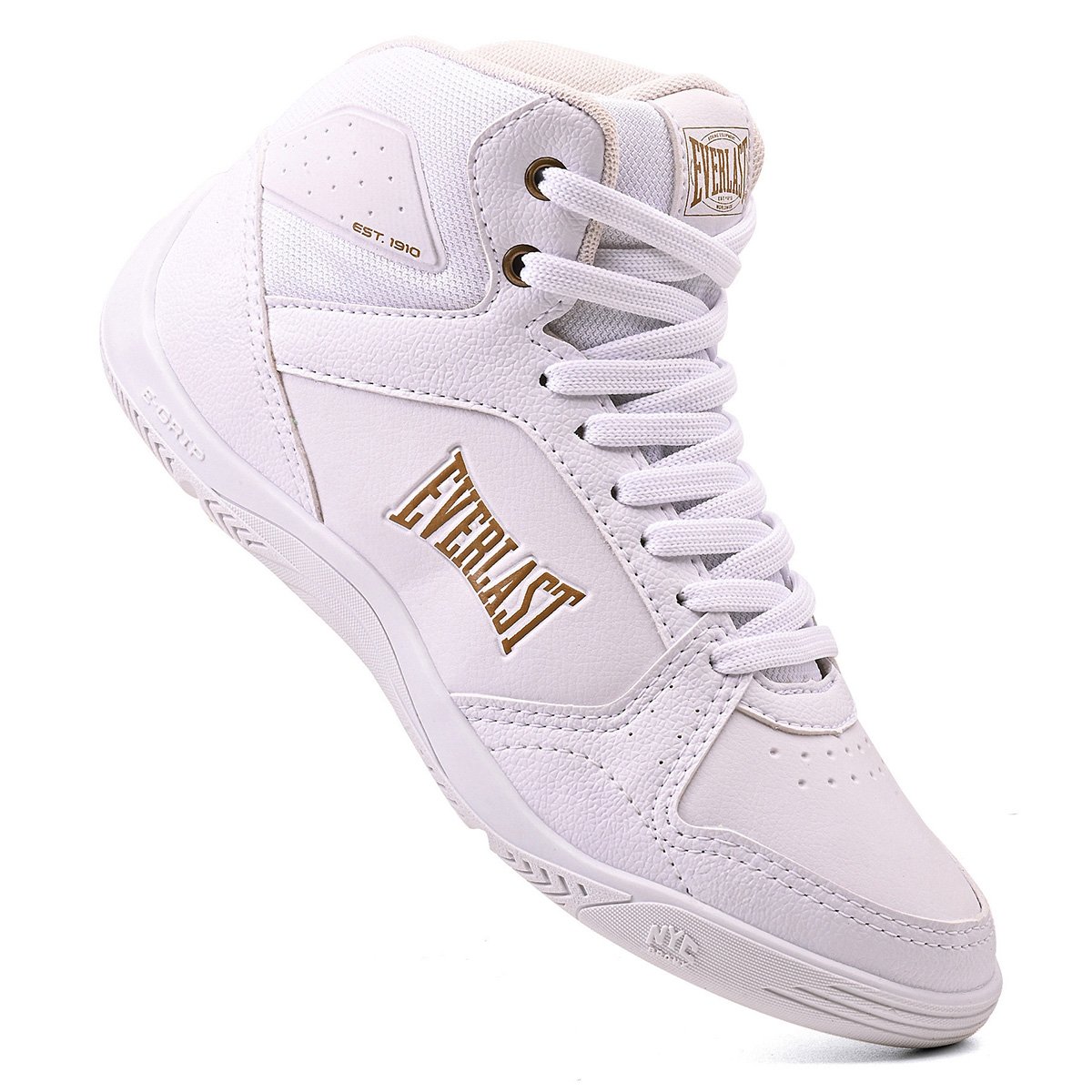 TÊNIS EVERLAST RING IV FEMININO Branco/Dourado 4