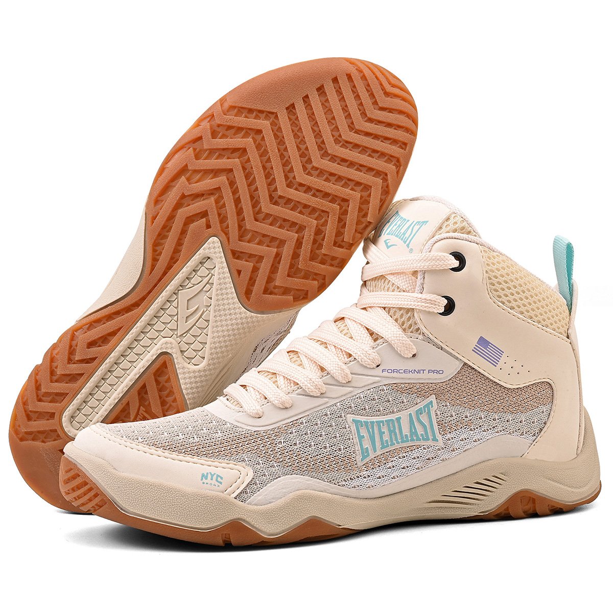 TÊNIS EVERLAST FORCEKNIT PRO FEMININO Bege 6