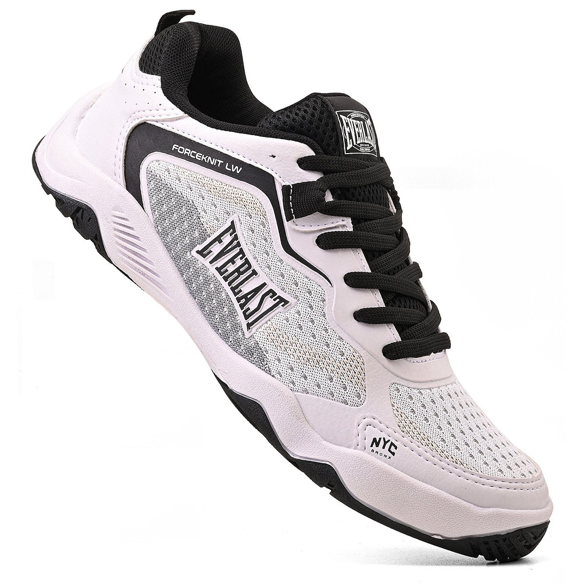 TÊNIS EVERLAST FORCEKNIT LW UNISSEX Branco/Preto 4