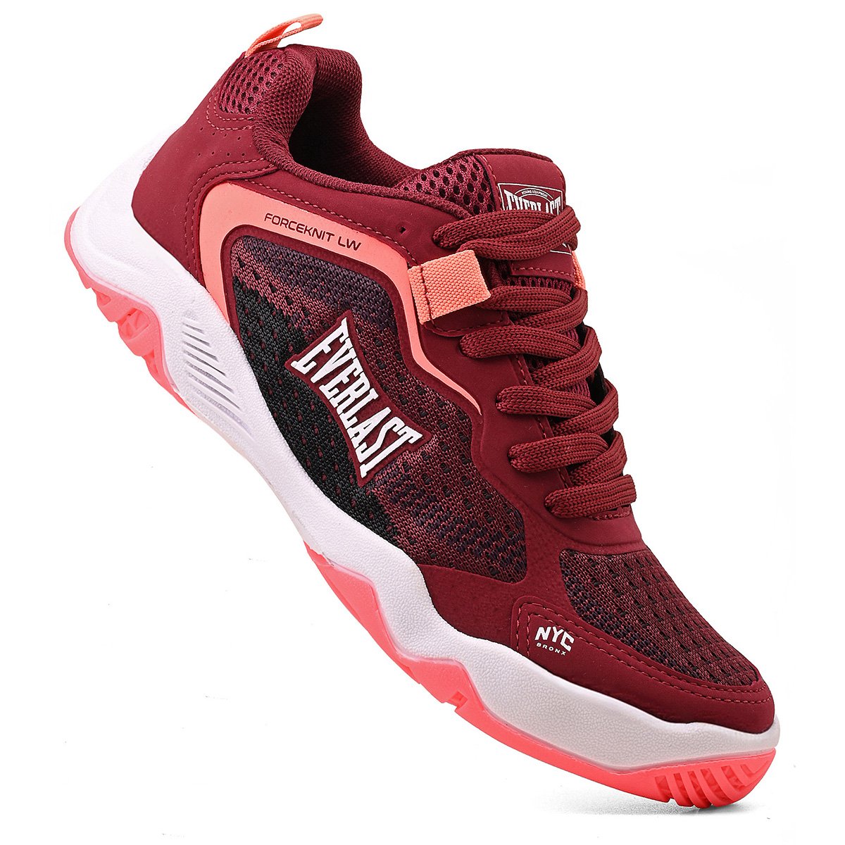 TÊNIS EVERLAST FORCEKNIT LW FEMININO Vermelho 4