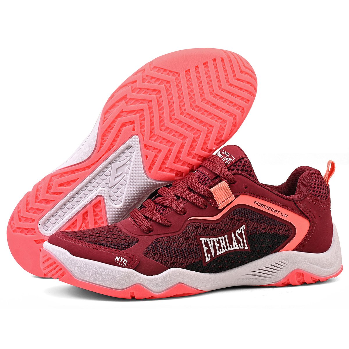 TÊNIS EVERLAST FORCEKNIT LW FEMININO Vermelho 6