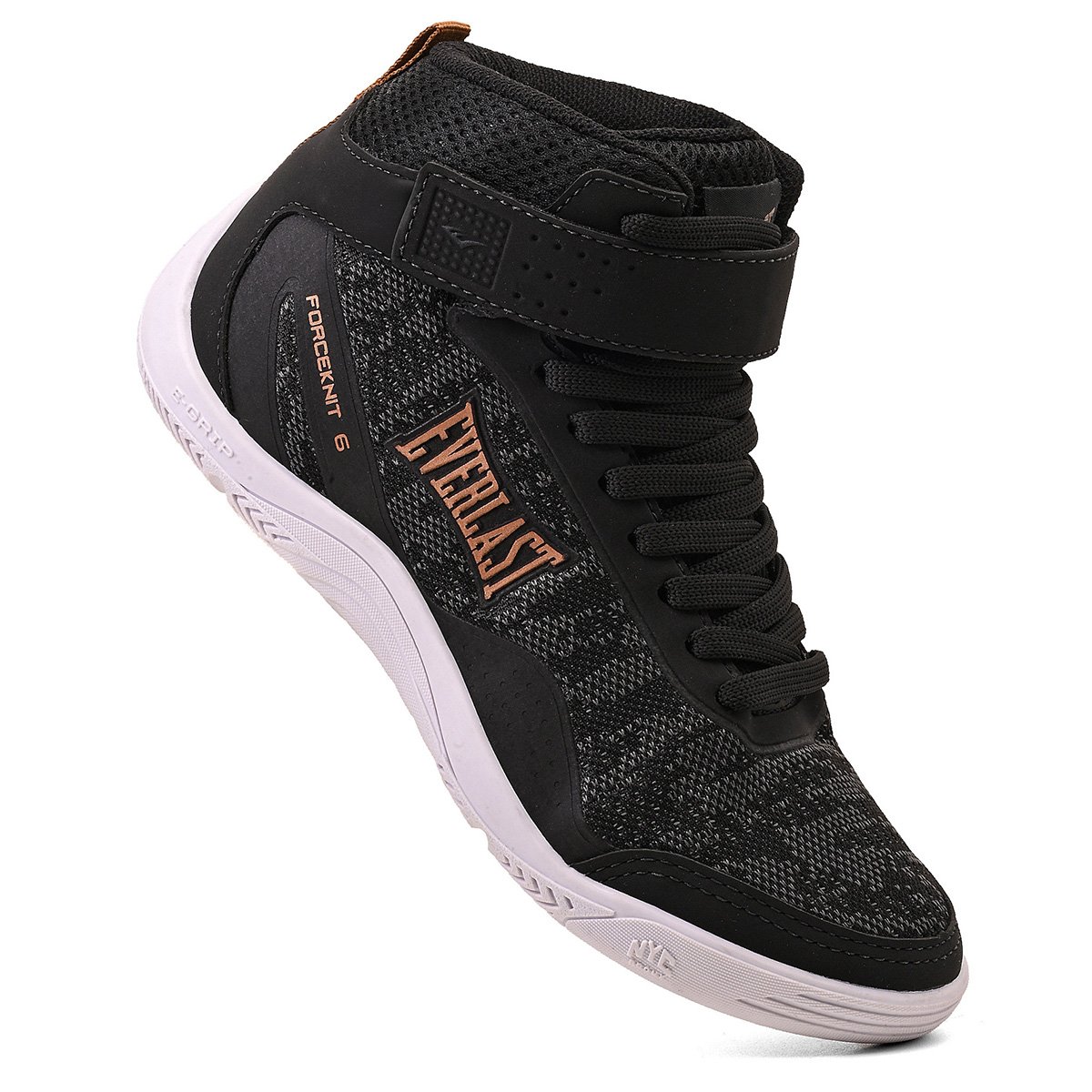 TÊNIS EVERLAST FORCEKNIT 6 FEMININO Preto 4