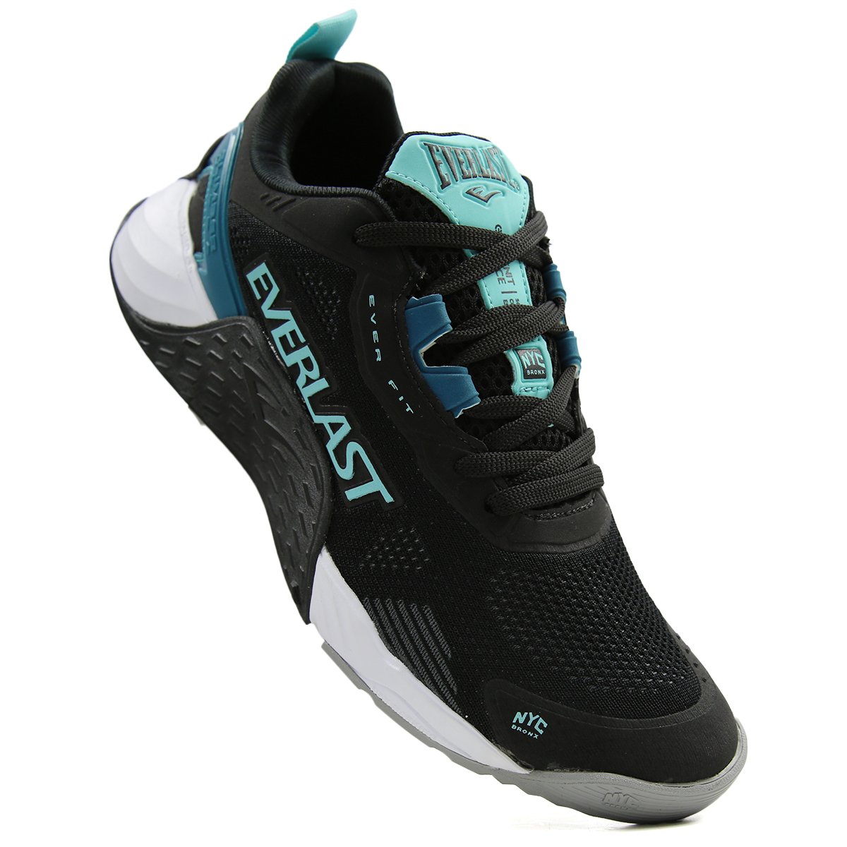 TÊNIS EVERLAST CLIMBER ULTRA UNISSEX PRETO/VERDE Preto 4