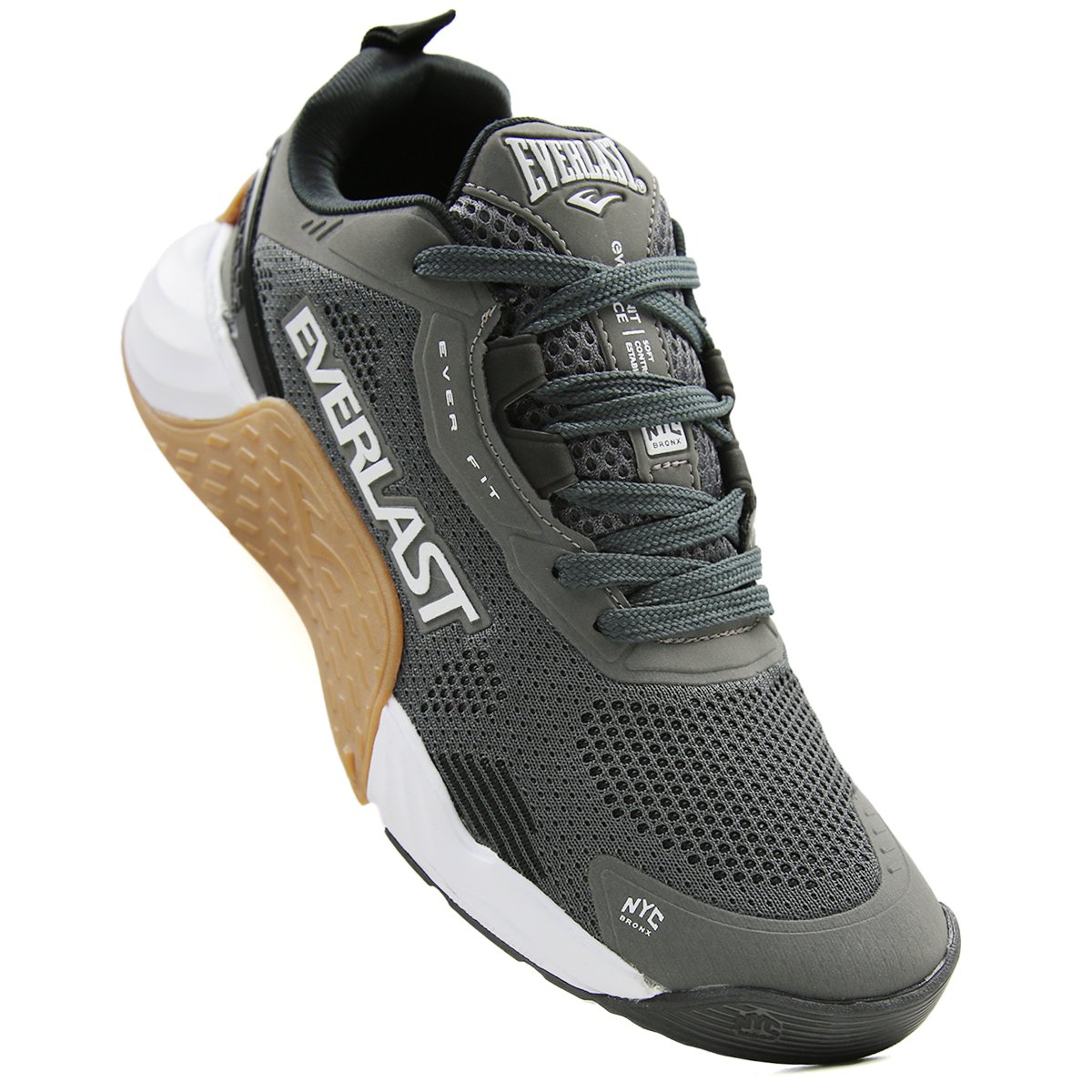 TÊNIS EVERLAST CLIMBER ULTRA UNI CINZA/BRANCO Cinza 4