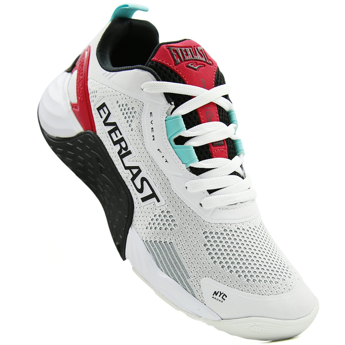 TÊNIS EVERLAST CLIMBER ULTRA UNISSEX BRANCO/VERMELHO Branco 4