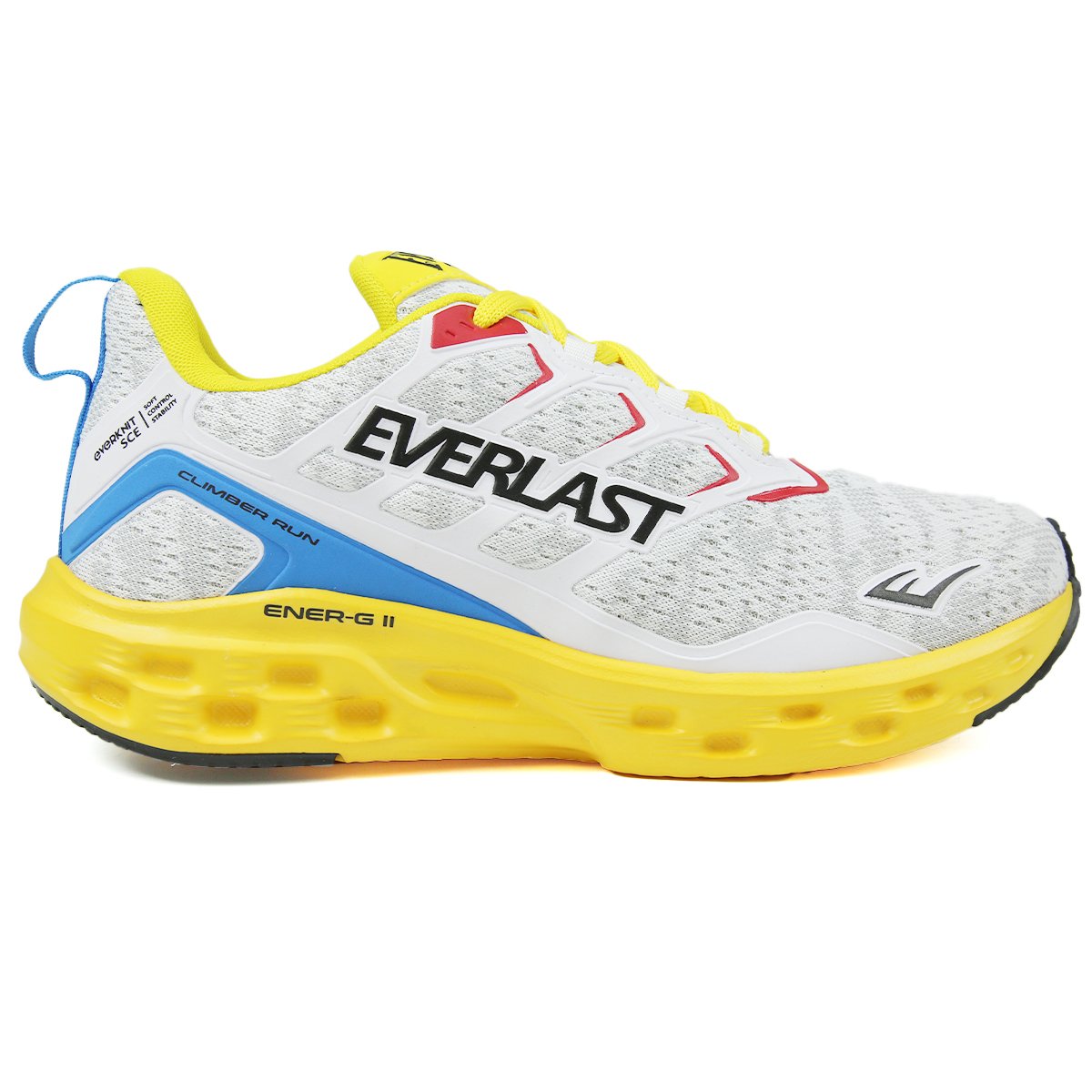 TÊNIS EVERLAST CLIMBER RUN UNISSEX BRANCO/AMARELO