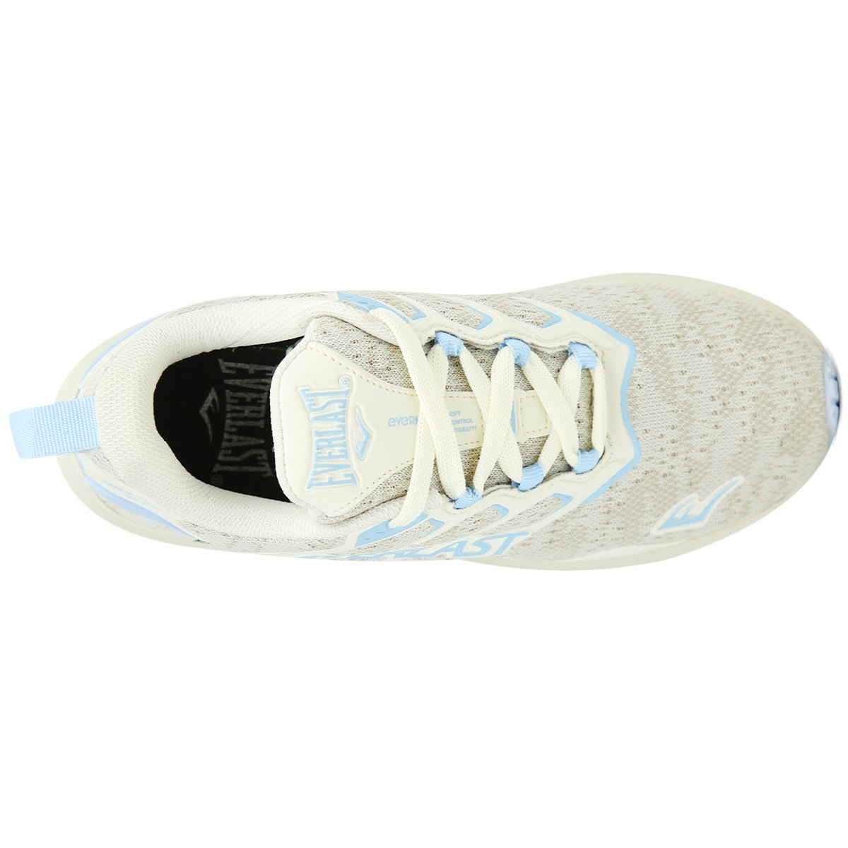 TÊNIS EVERLAST CLIMBER RUN FEMININO BEGE/AZUL Bege 6
