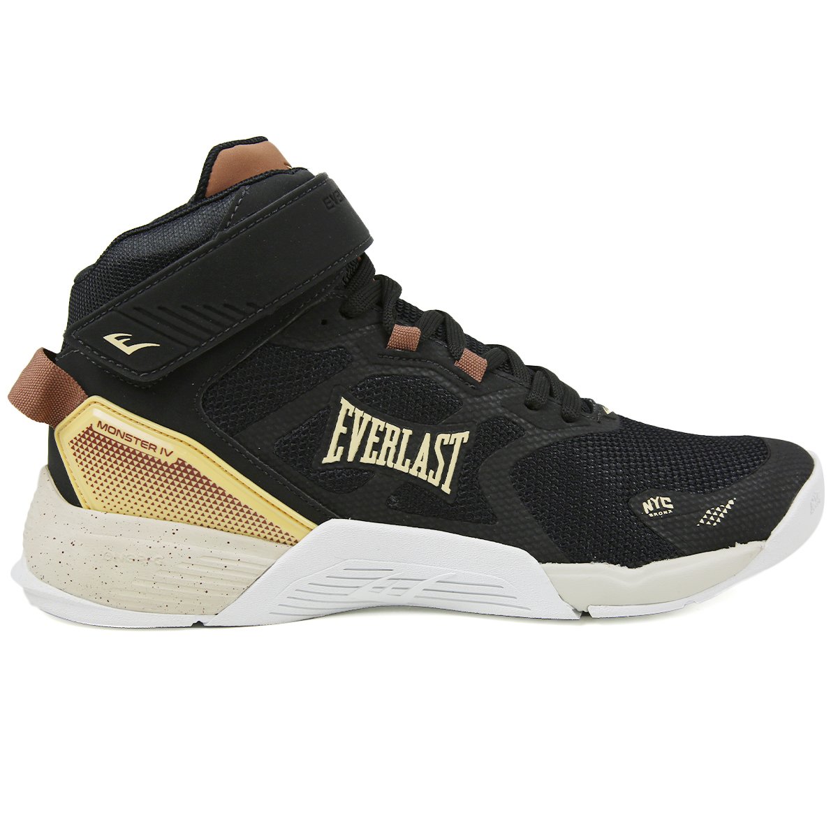 TÊNIS EVERLAST MONSTER 4 UNISSEX PRETO/AMARELO