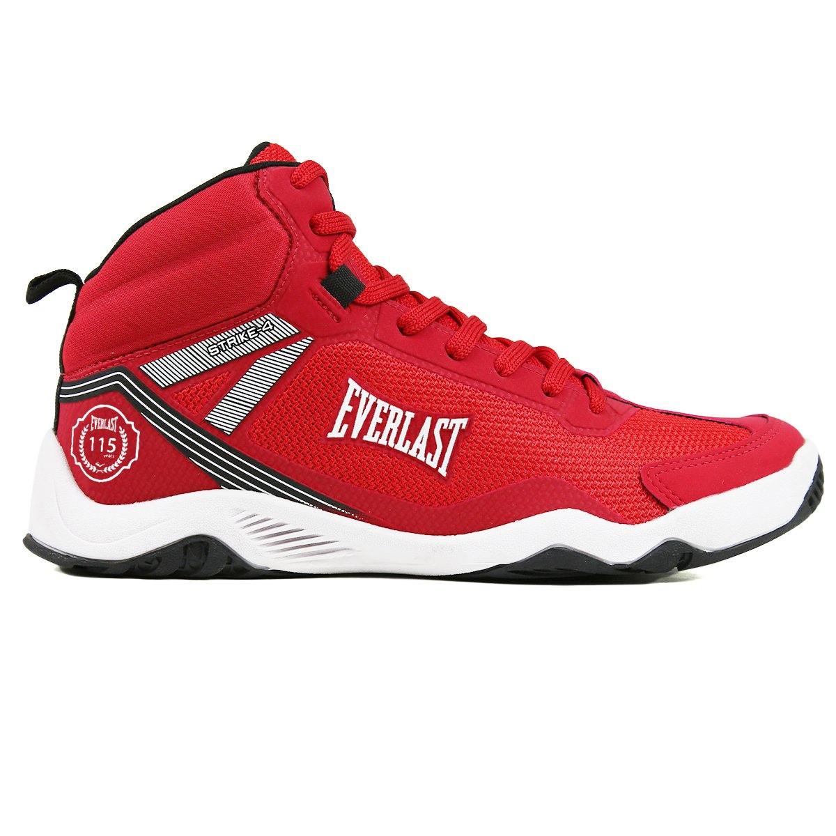 TÊNIS EVERLAST STRIKE 4 UNISSEX VERMELHO/PRETO