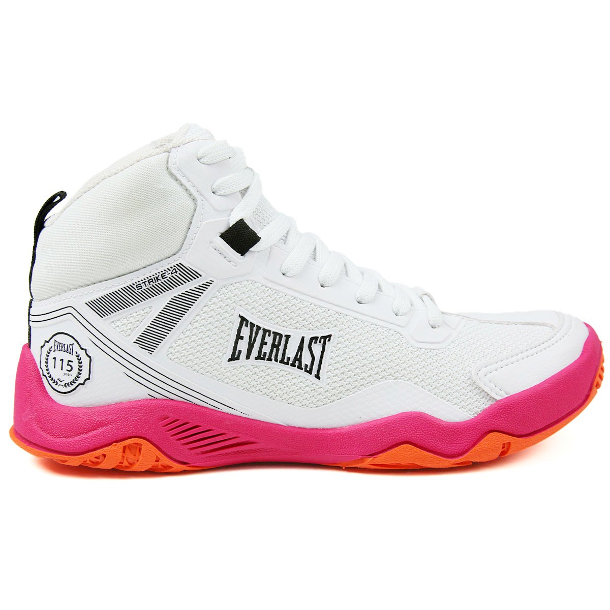 TÊNIS EVERLAST STRIKE 4 UNISSEX BRANCO/ROSA