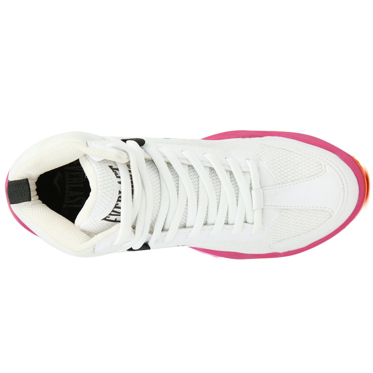 TÊNIS EVERLAST STRIKE 4 UNISSEX BRANCO/ROSA Branco 6