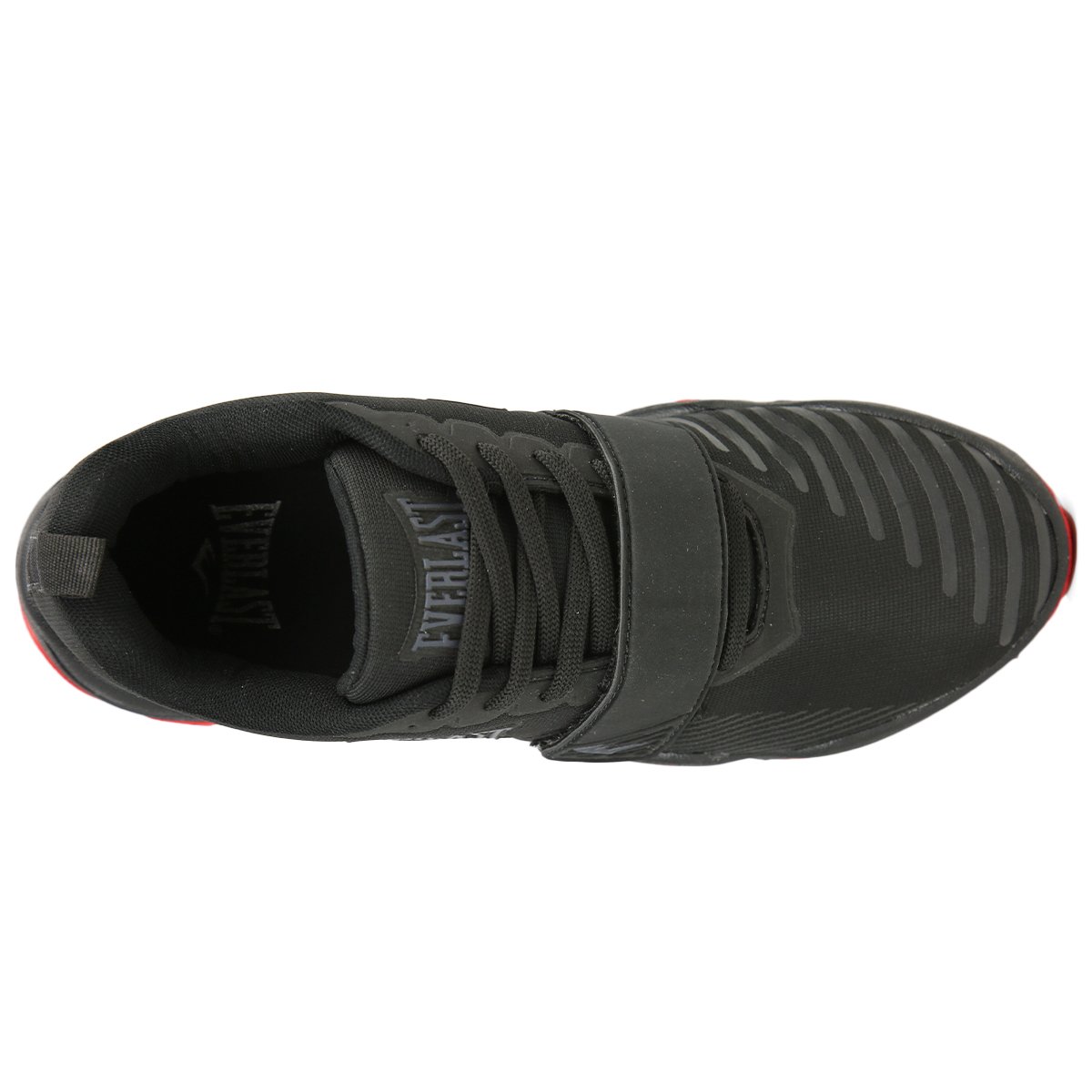 TÊNIS EVERLAST ELITE UNISSEX PRETO/VERMELHO Preto 6