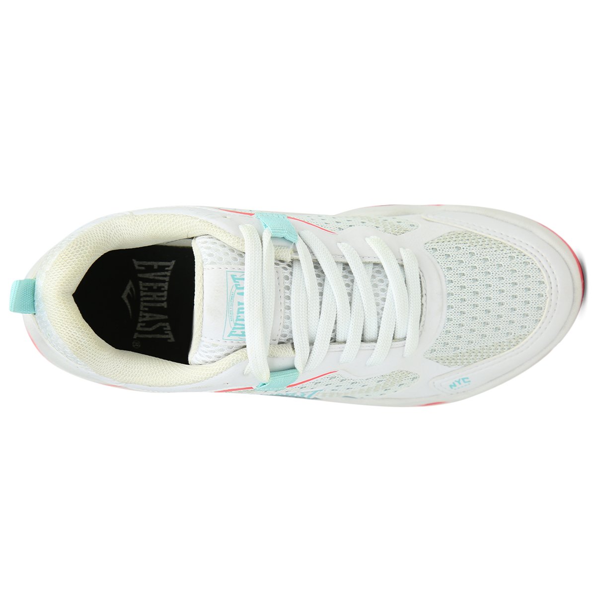 TÊNIS EVERLAST FORCEKNIT LW FEMININO BRANCO/VERDE Branco 6