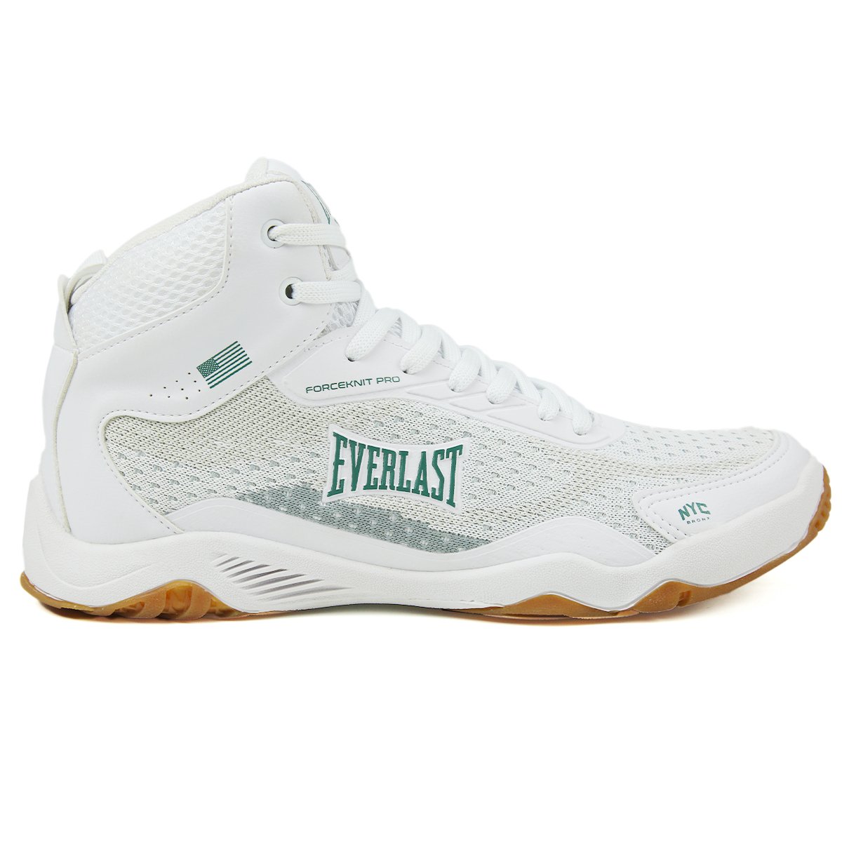 TÊNIS EVERLAST FORCEKNIT PRO UNISSEX BRANCO/VERDE