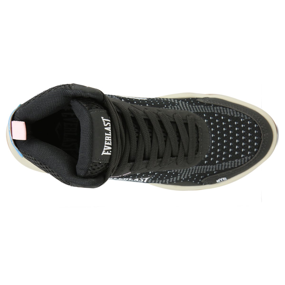 TÊNIS EVERLAST FORCEKNIT PRO FEMININO PRETO/BEGE Preto 6