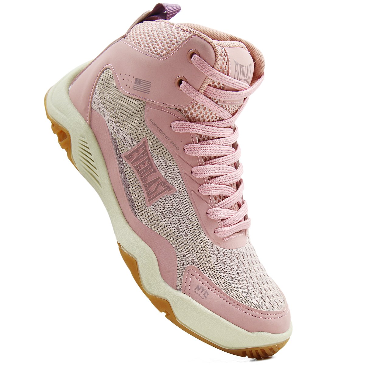 TÊNIS EVERLAST FORCEKNIT PRO FEMININO ROSA Rosa 4