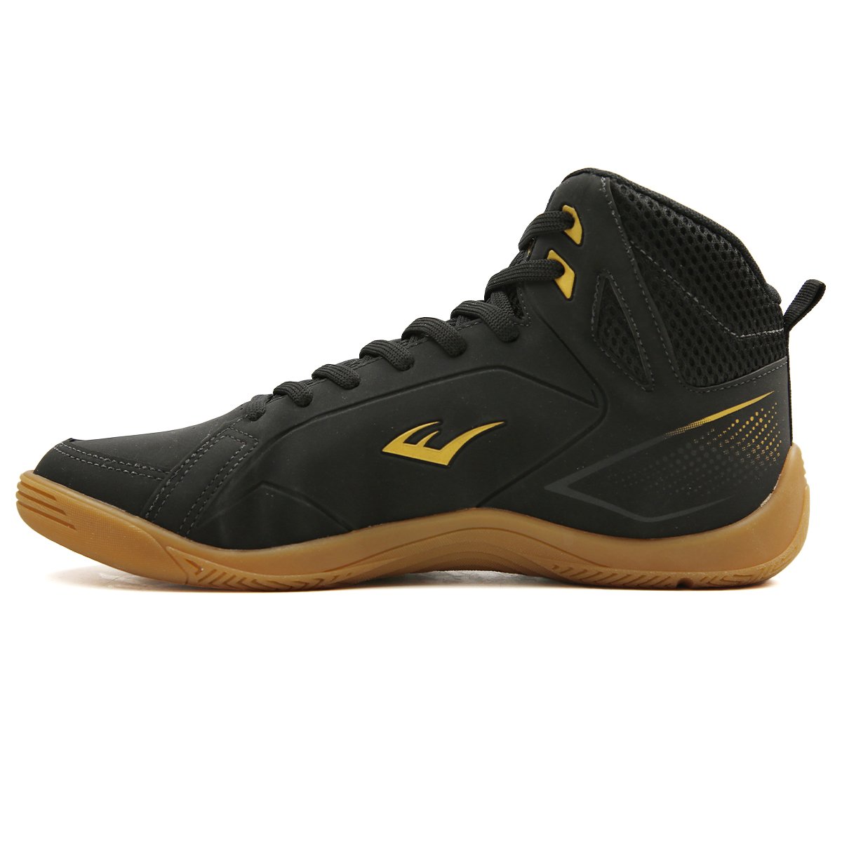 TÊNIS EVERLAST STATION 3 UNISSEX PRETO/DOURADO Preto 2