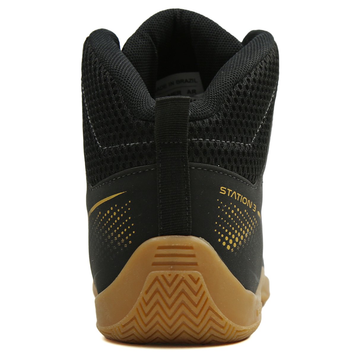 TÊNIS EVERLAST STATION 3 UNISSEX PRETO/DOURADO Preto 3