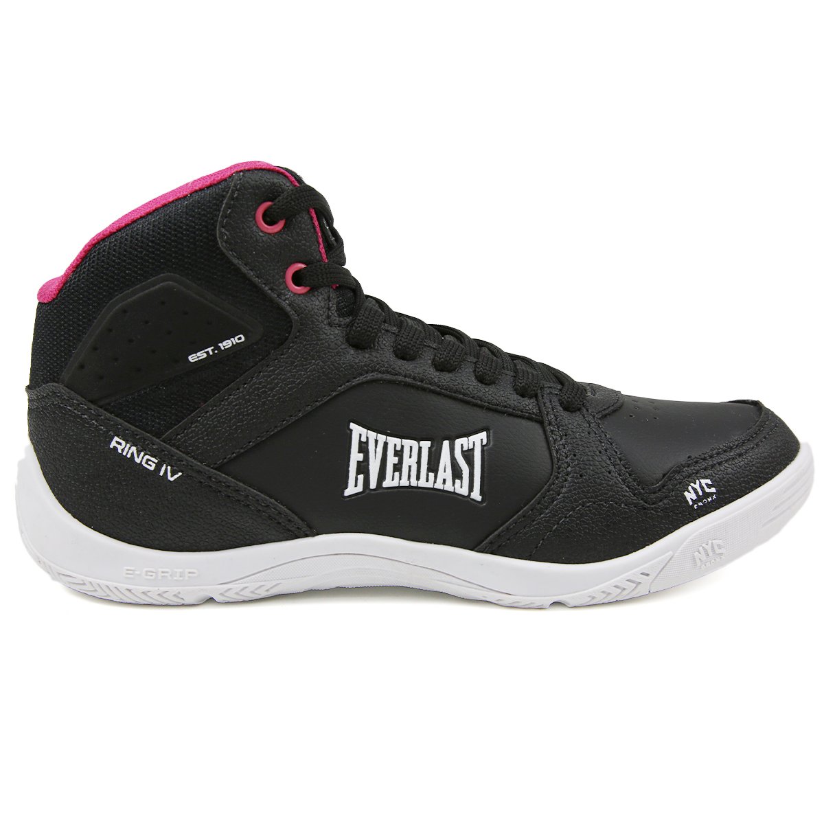TÊNIS EVERLAST RING IV FEMININO PRETO/BRANCO