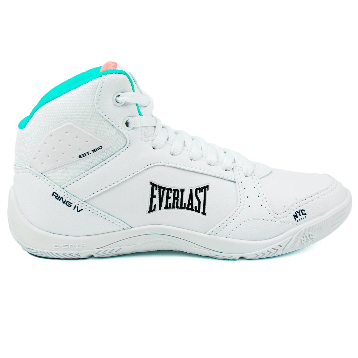 TÊNIS EVERLAST RING IV FEMININO BRANCO/PRETO