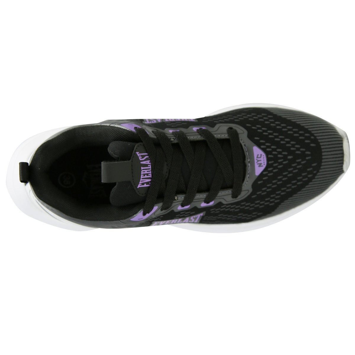 TÊNIS EVERLAST QUICK FEMININO Preto/Lilás 6
