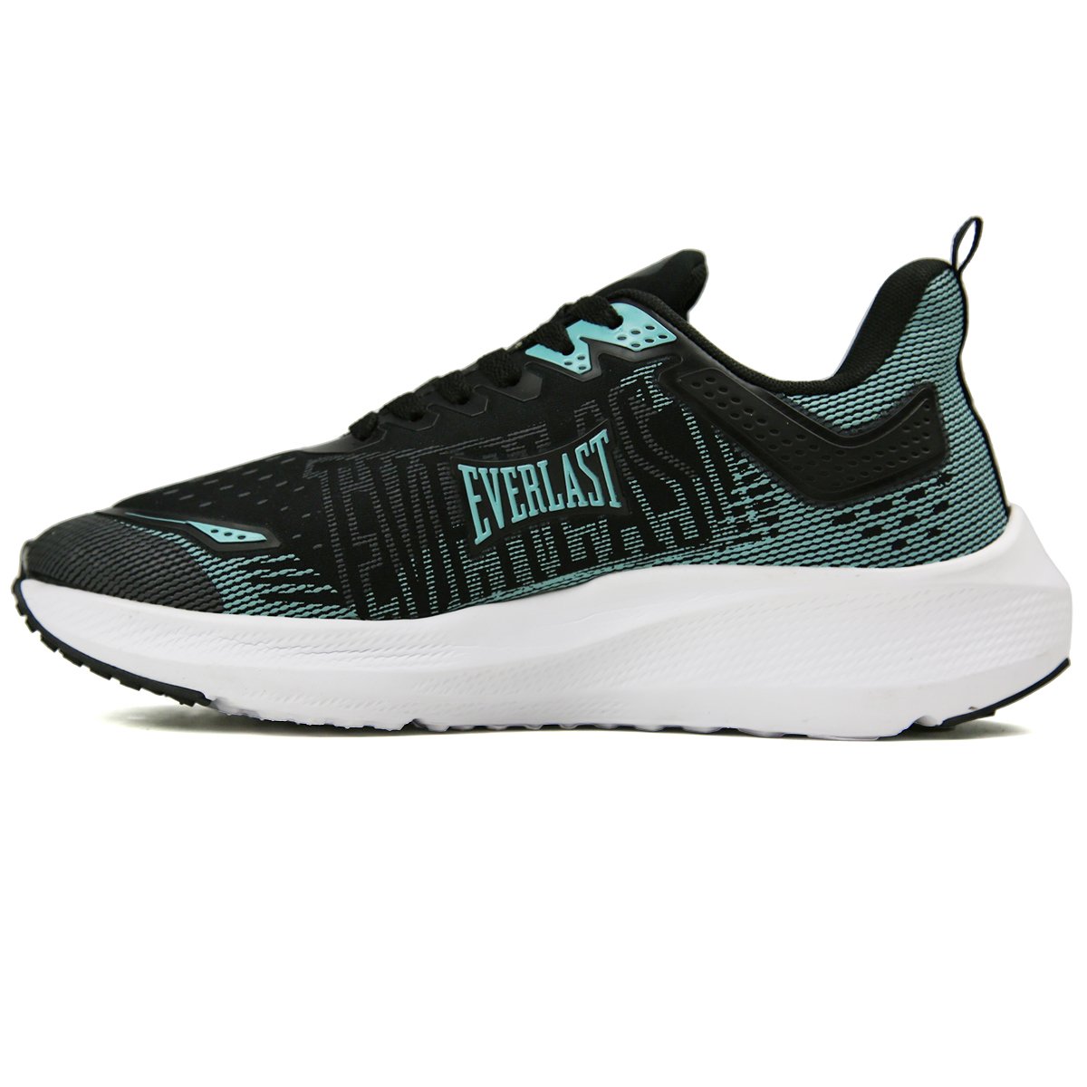 TÊNIS EVERLAST SPRINT FEMININO Preto/Verde 2
