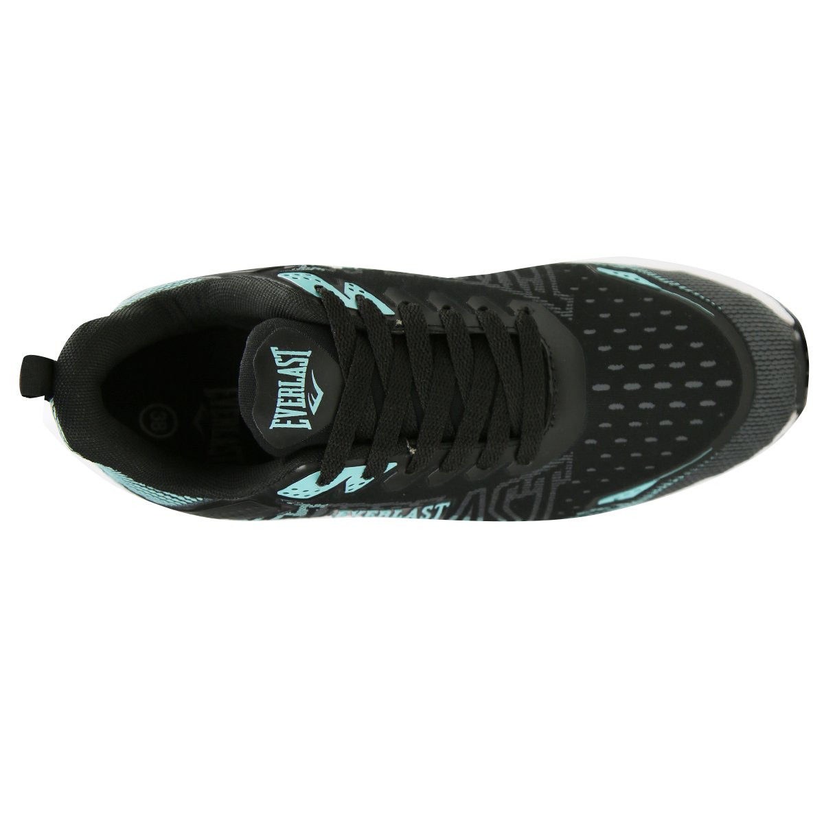TÊNIS EVERLAST SPRINT FEMININO Preto/Verde 6