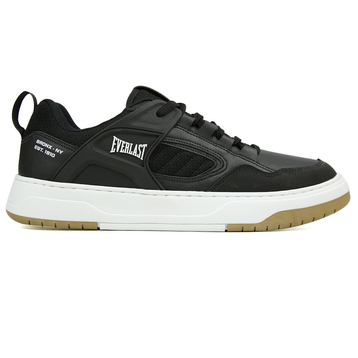 TÊNIS EVERLAST INDIANAPOLIS MASC PRETO/BRANCO