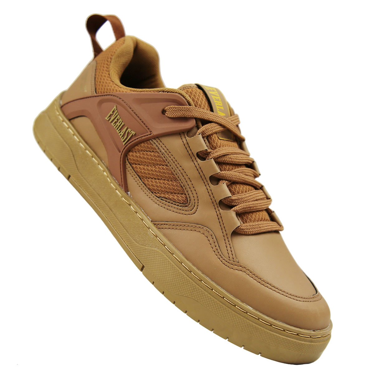 TÊNIS EVERLAST INDIANAPOLIS MASC MARROM/DOURADO Marrom 4