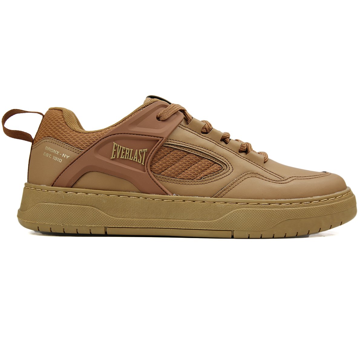 TÊNIS EVERLAST INDIANAPOLIS MASC MARROM/DOURADO