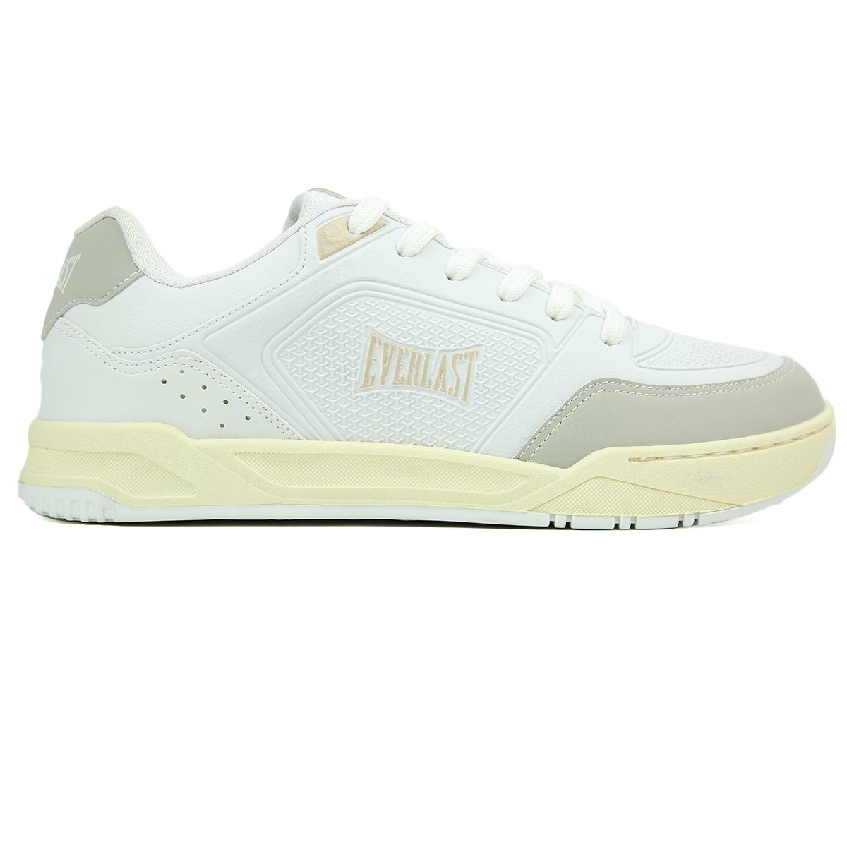 TÊNIS EVERLAST HARLEM MASC BRANCO/BEGE