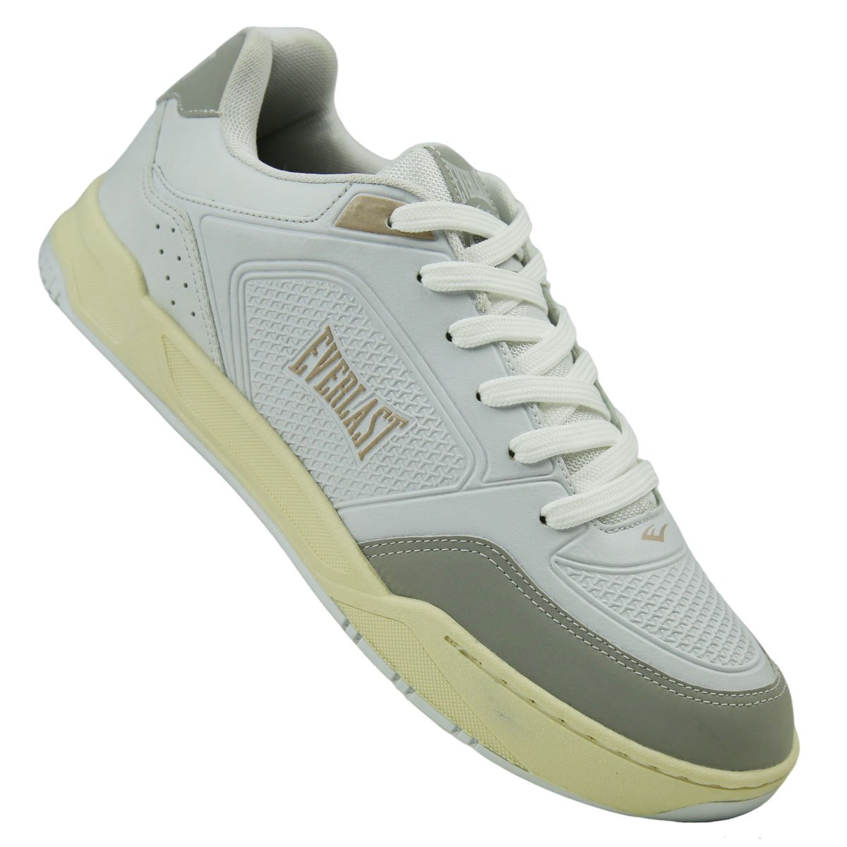 TÊNIS EVERLAST HARLEM MASC BRANCO/BEGE Branco 4
