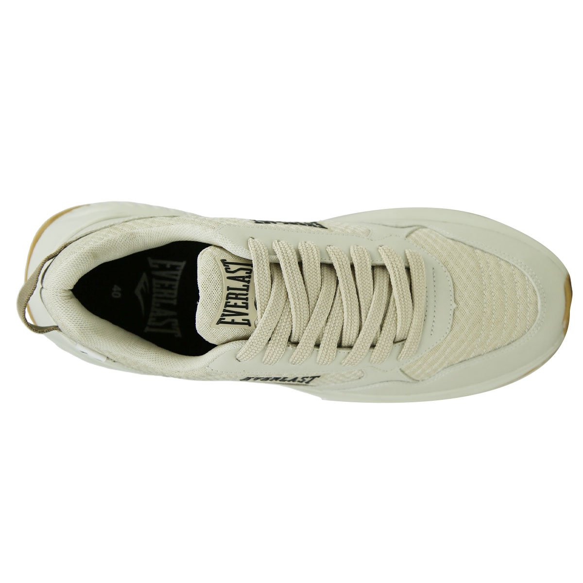 TÊNIS EVERLAST SOLO 2 BEGE/PRETO Bege 6