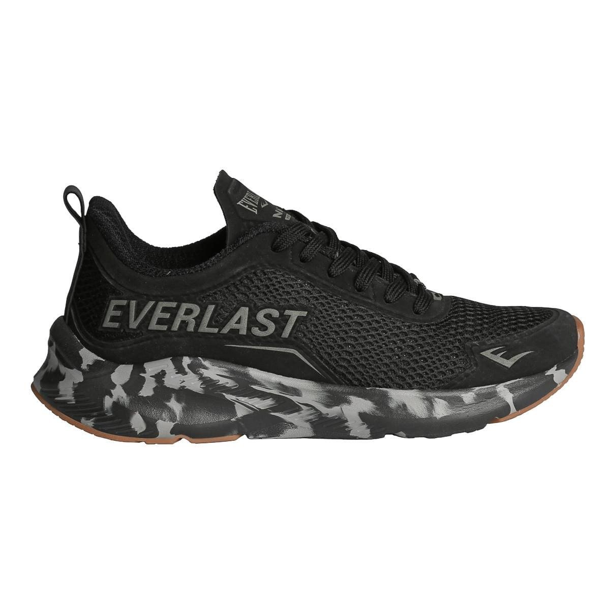Tênis Everlast Cave Runner - Uni Preto / Cinza