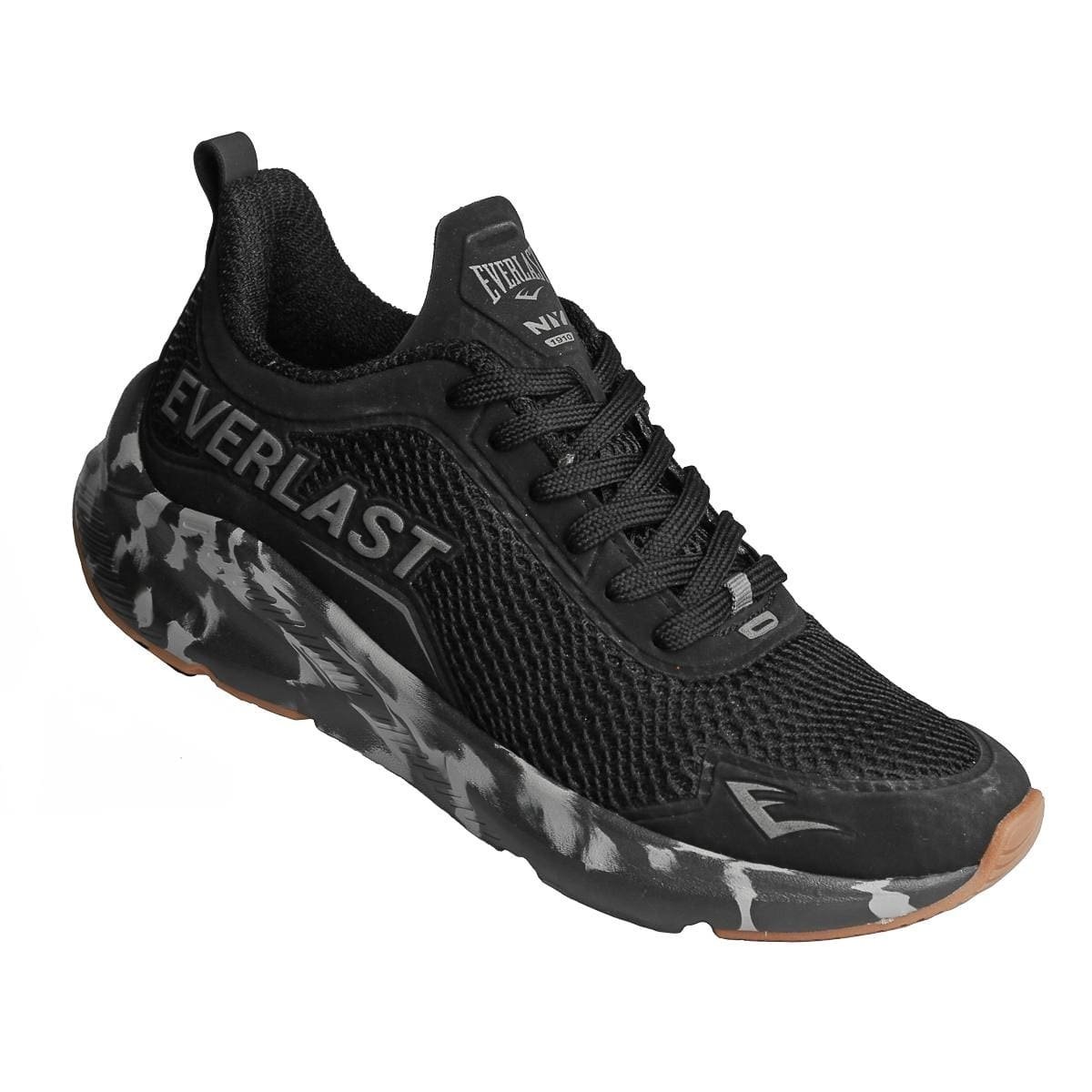 Tênis Everlast Cave Runner - Uni Preto / Cinza Preto 4
