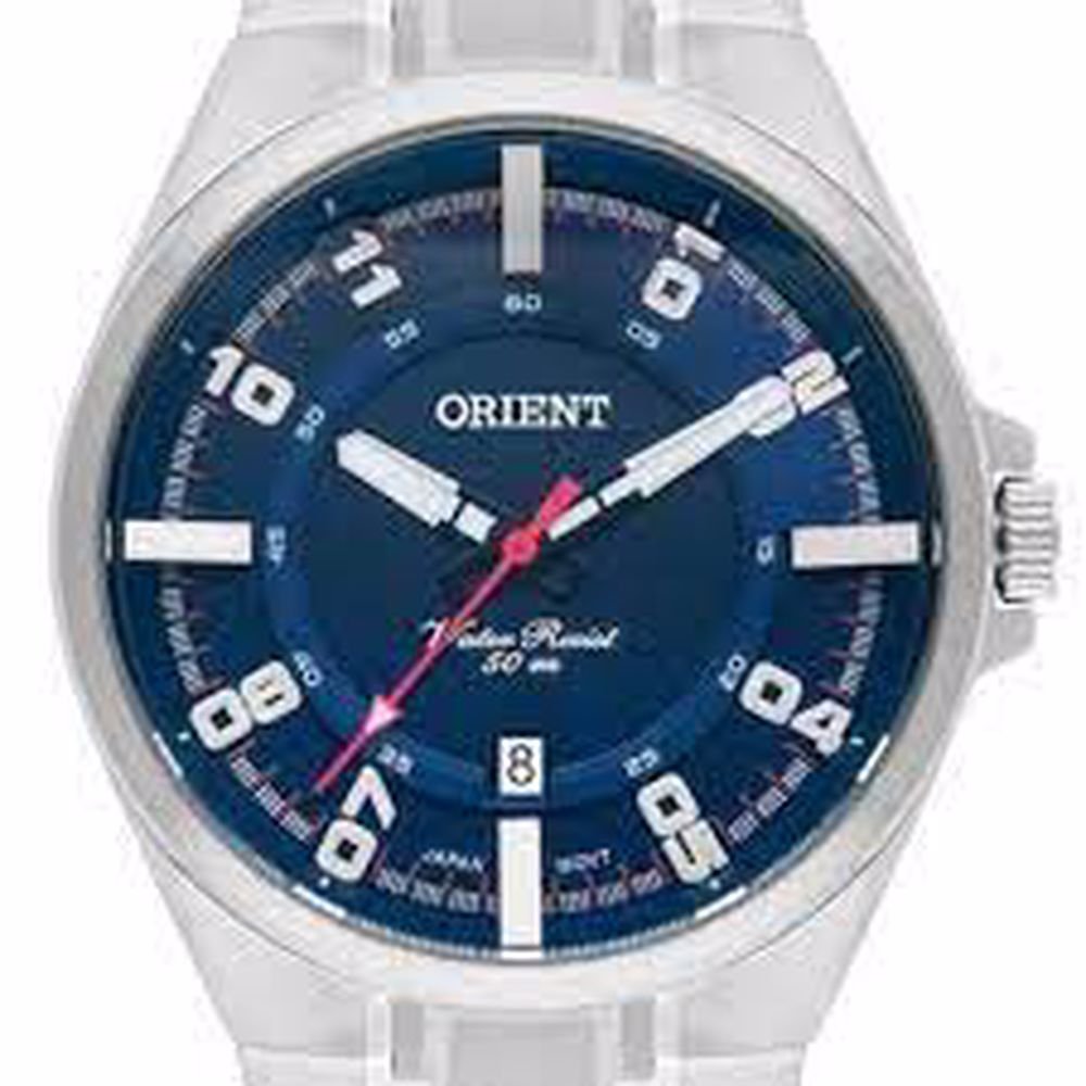 Relógio Orient Masculino Prata Mbss1336 D2sx Prata 1