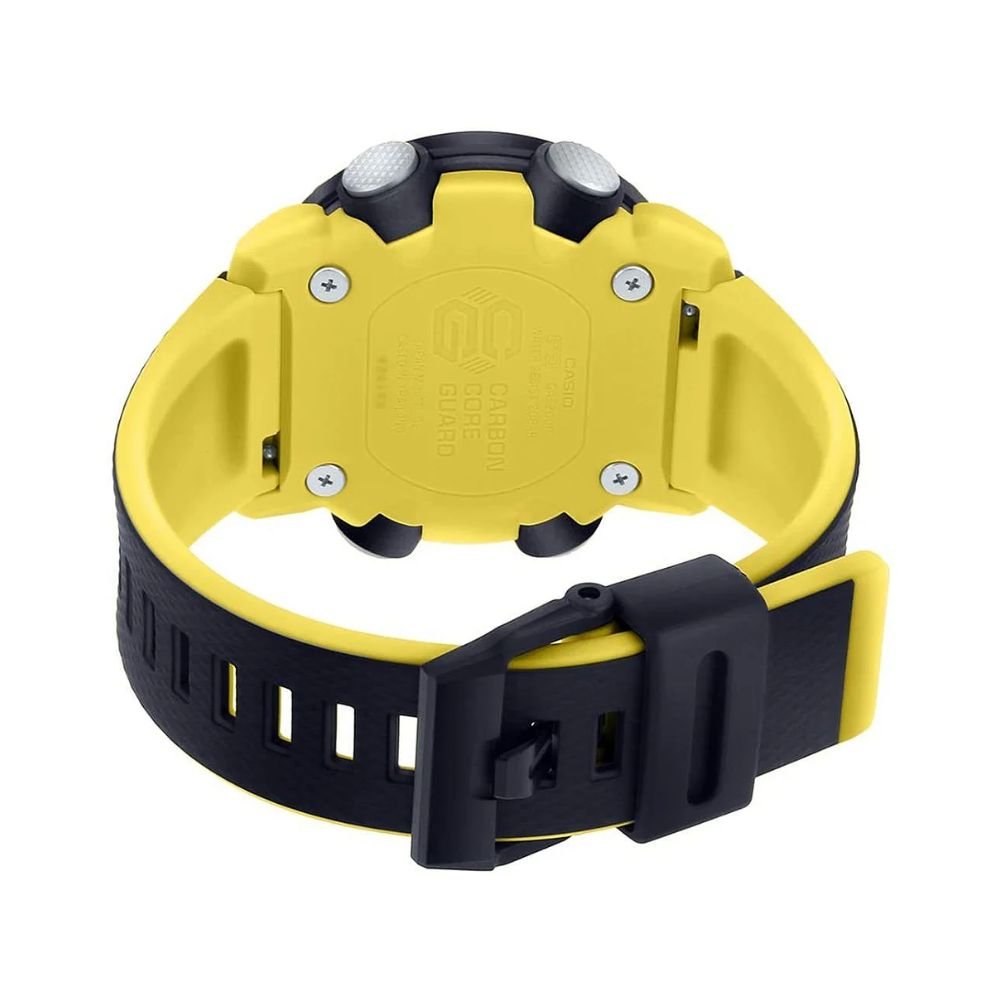 Relógio Amarelo e Preto Masculino Casio G-Shock GA-2000-1A9DR Multicores 3