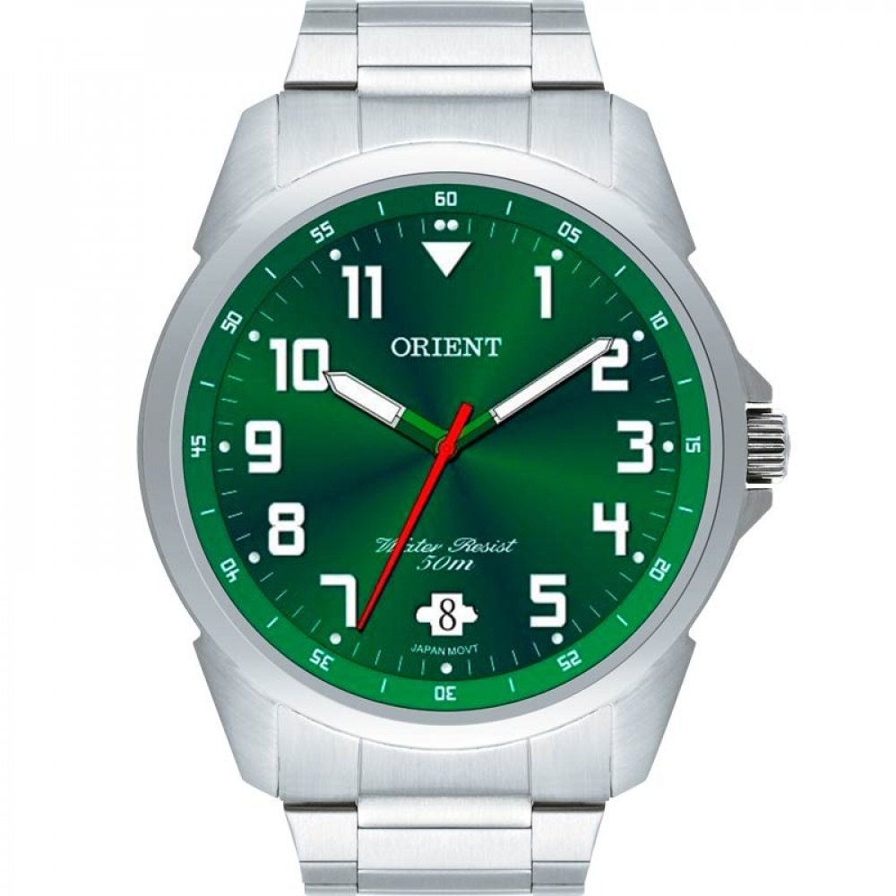 Relógio Orient Prata Masculino MBSS1154A Prata 1