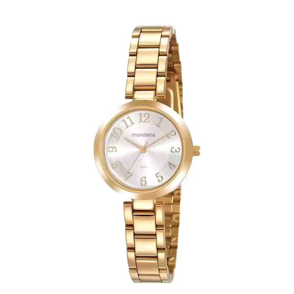 Relógio Dourado Feminino Mondaine 32115LPMVDE1 Dourado 1