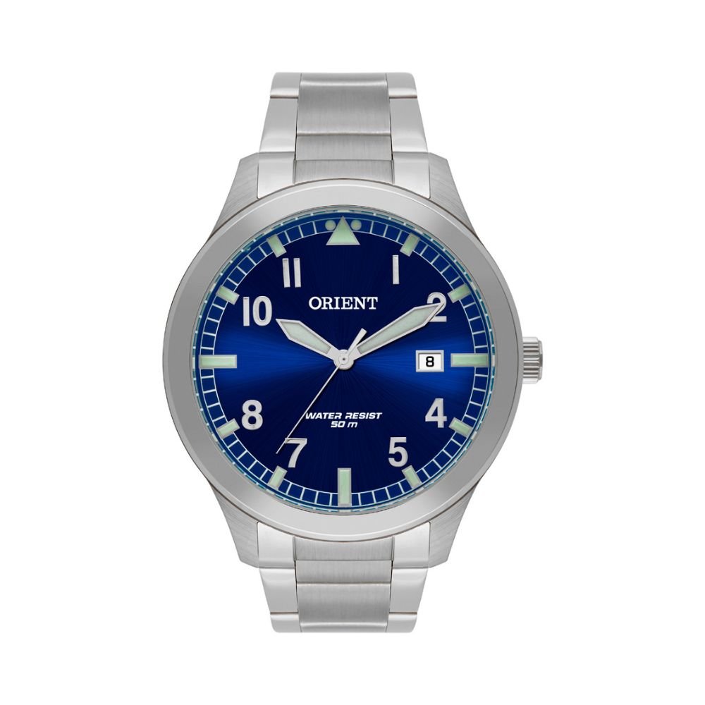 Relógio Orient Prata Masculino MBSS1361 D2SX Prata 1