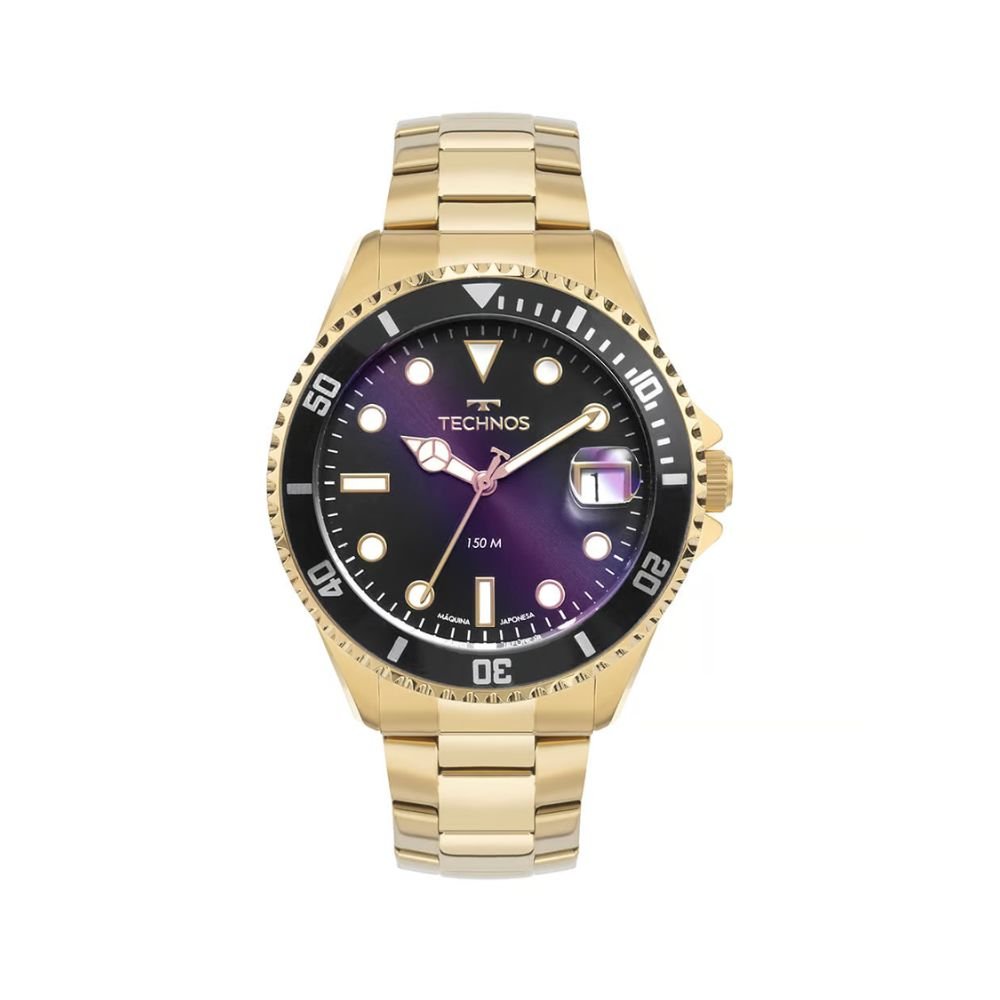Relógio Technos Acqua Dourado Masculino 2415DW/1P Dourado 1