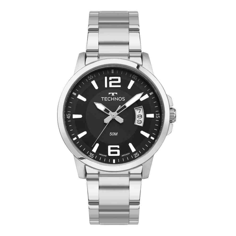 Relógio Technos Racer Prata Masculino 2315LAR/1P Prata 3