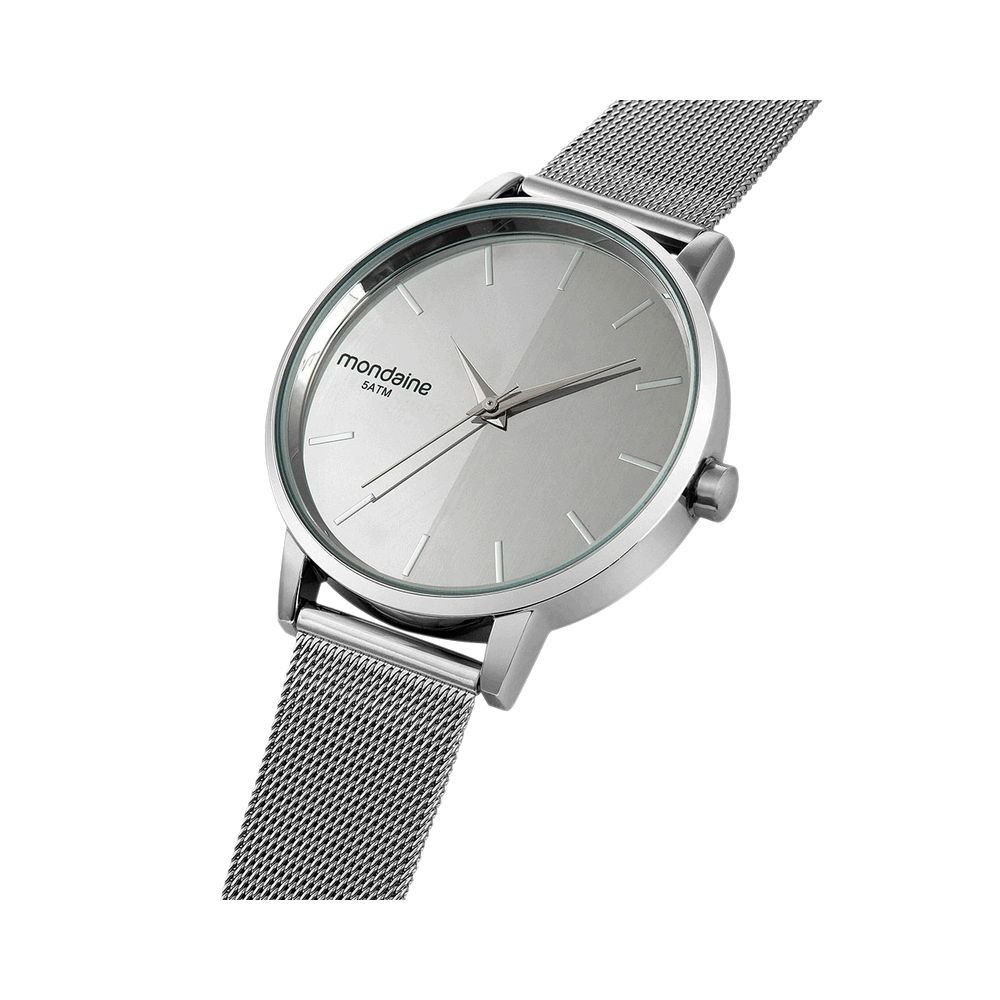 Relógio Mondaine Prata Feminino 32117L0MVNE2 Prata 2