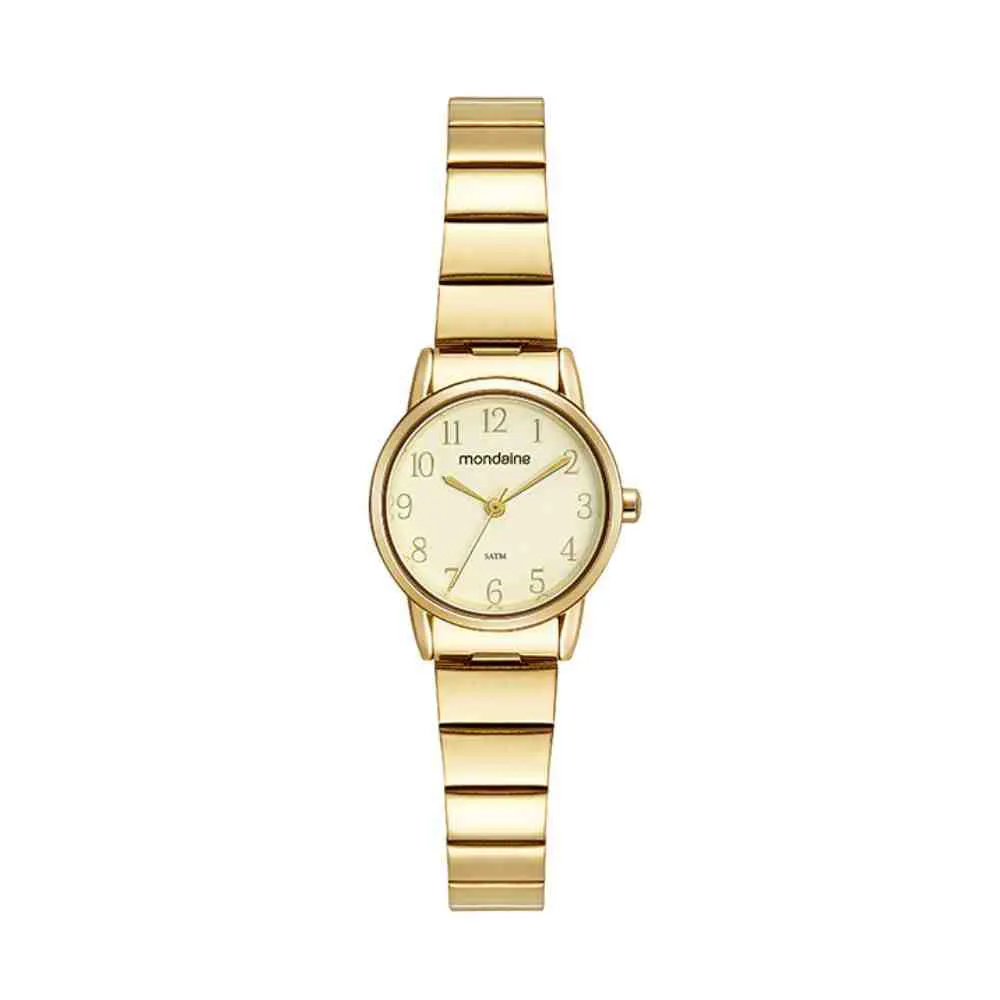 Relógio Dourado Feminino Mondaine 32490LPMVDE1 Dourado 1