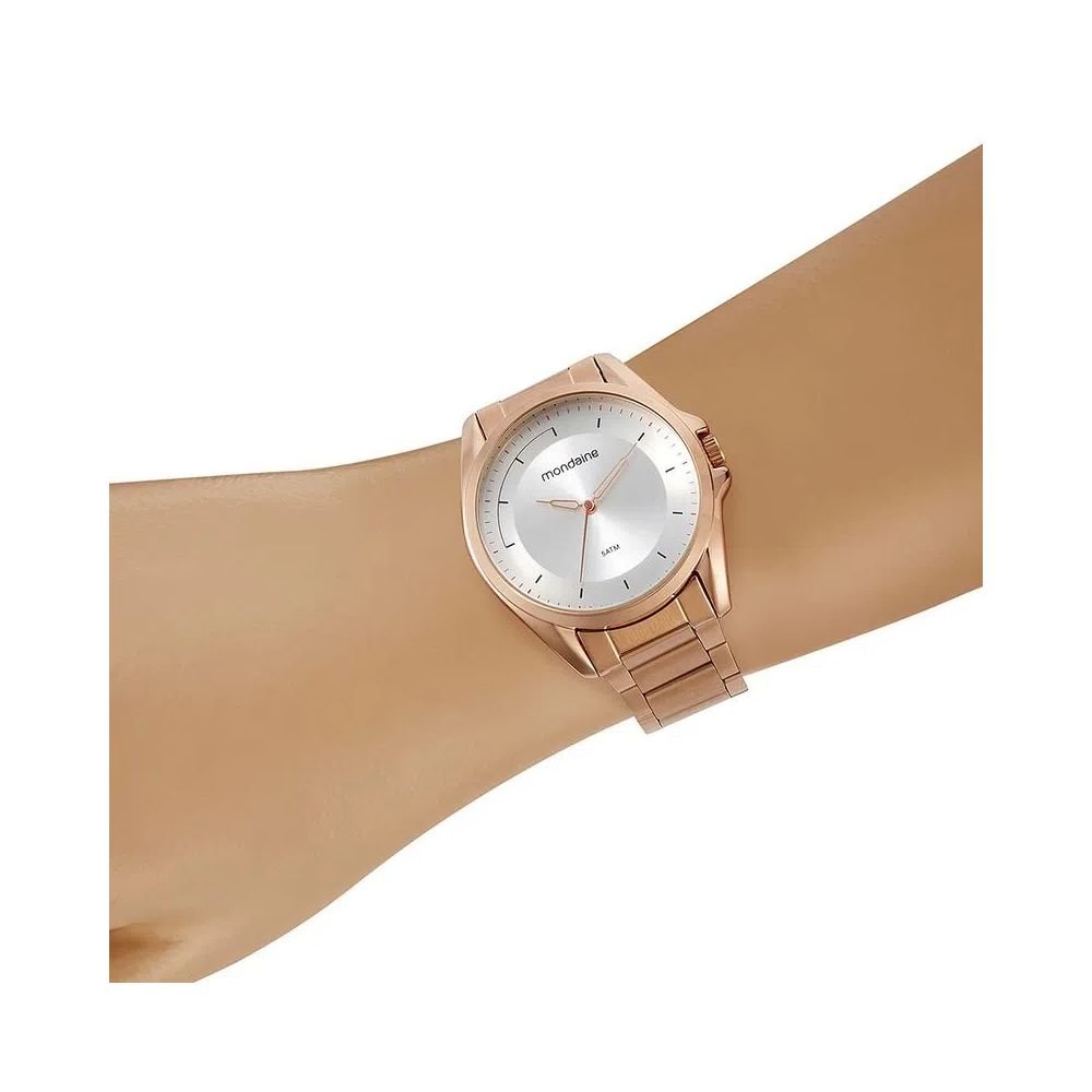 Relógio Mondaine Dourado Feminino 32444LPMVRE3 Dourado 3