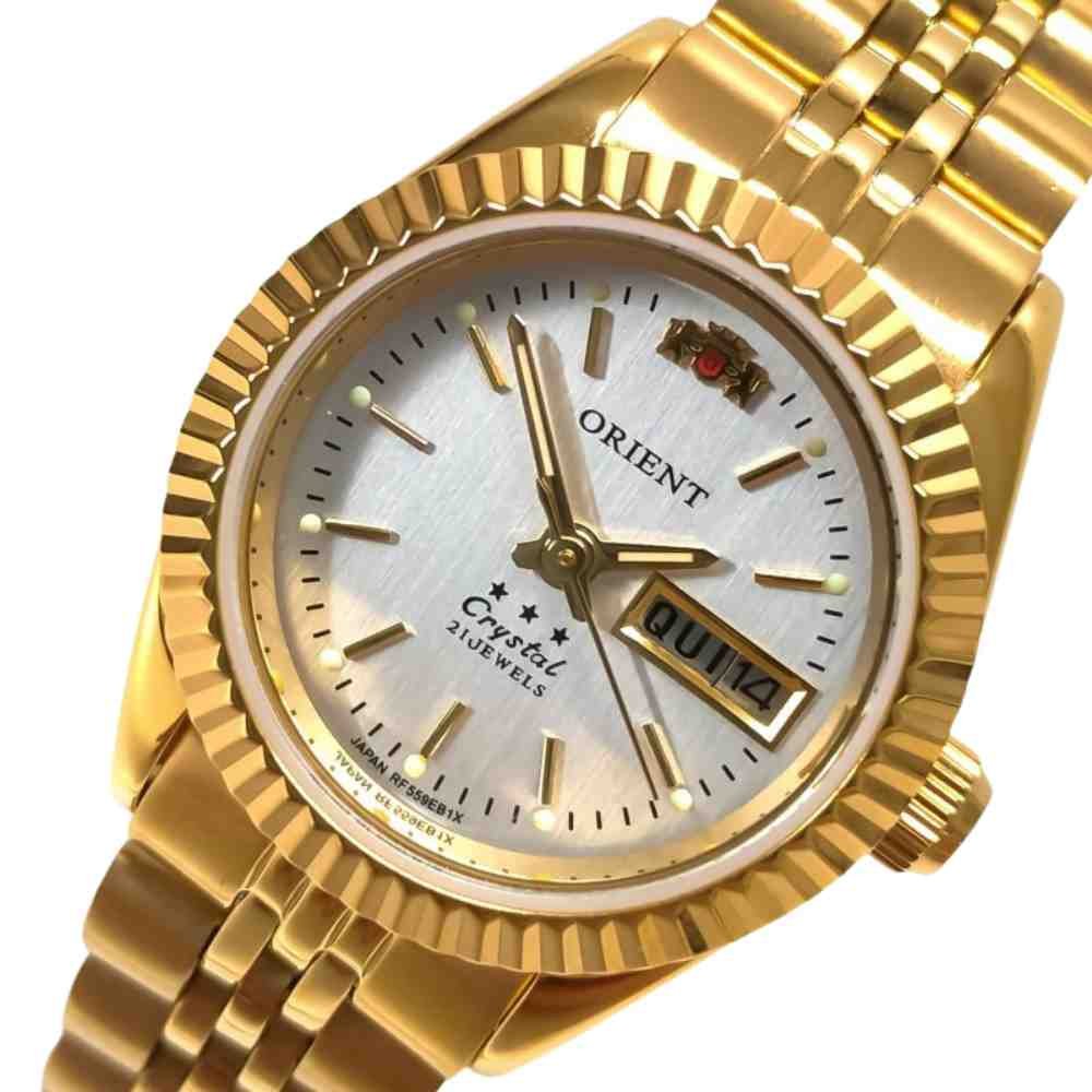 Relógio Orient Preto Masculino MYSSC014 D2GX Dourado 2