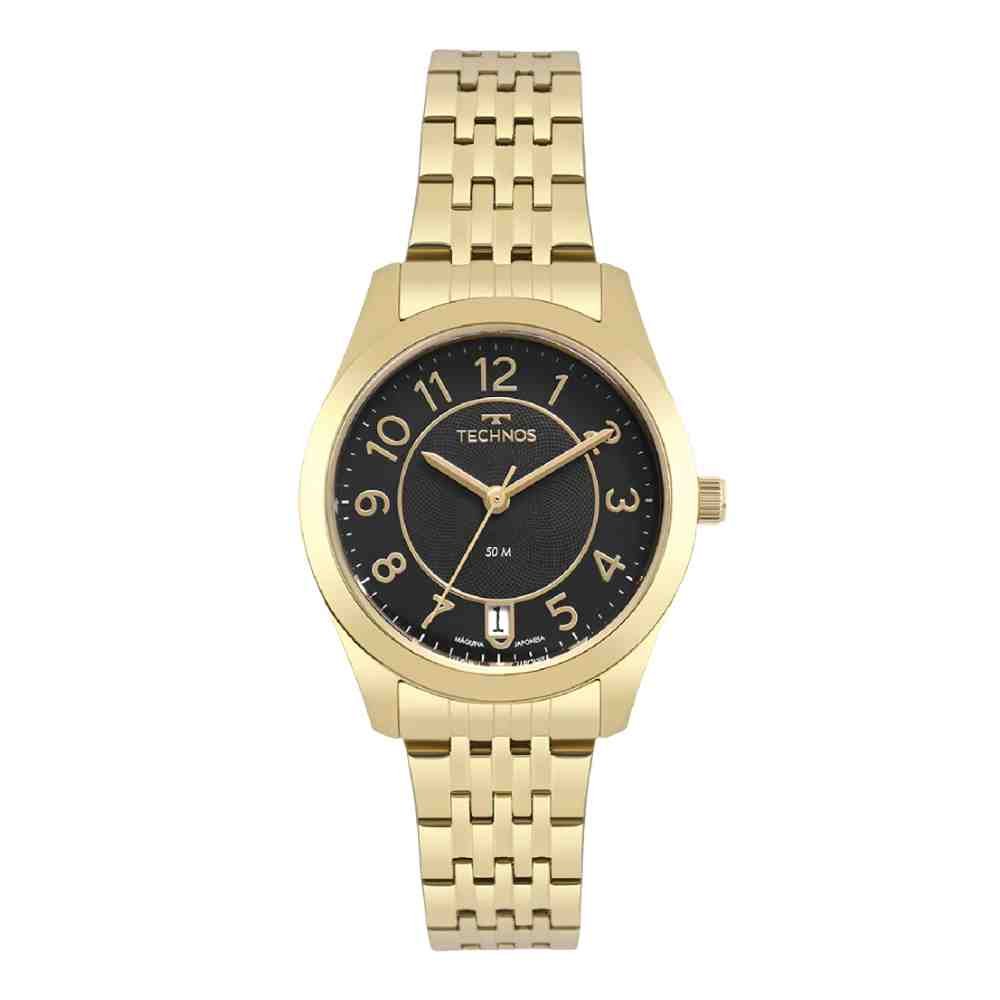 Relógio Technos Boutique Dourado Feminino 2115KNJS/4P Dourado 2