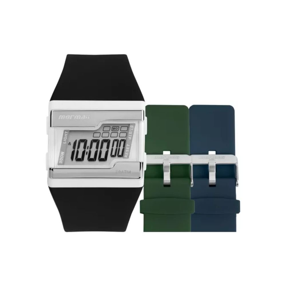 Relogio Mormaii Troca Pulseira Branco Feminino FZNA/T8V Branco 1